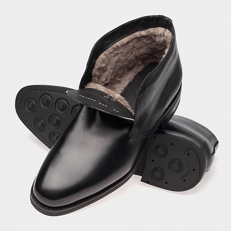 картинка Чёрные ботинки 942 от магазина  Berwickshoes